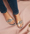 $30 Jeweled & Rhinestone Sandals
