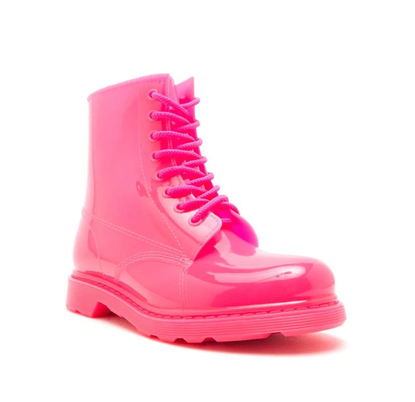 Neon rain hot sale boots