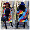 $85 Blue Multi Color Jacket