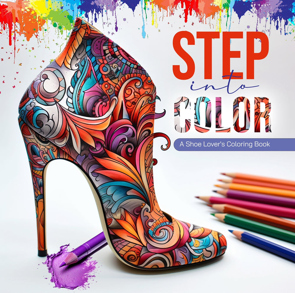 Step Into Color Coloring Book
