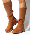 $65 Tan Leg Warmer Boots