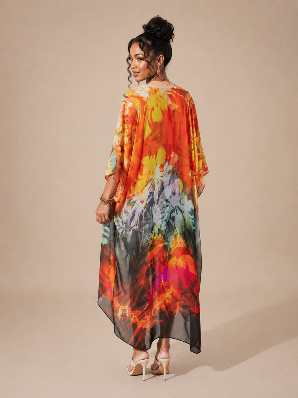 Sunset Bloom Kimono