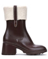 CLEARANCE $25 Chocolate Brown Rubber Boots