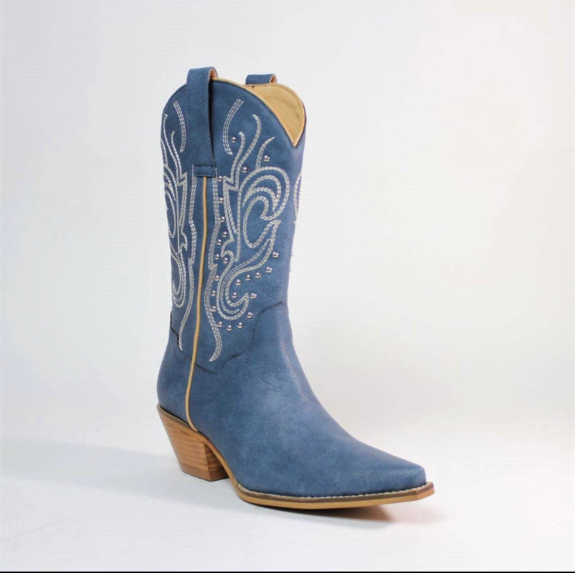 $85 Blue Cowboy Boots