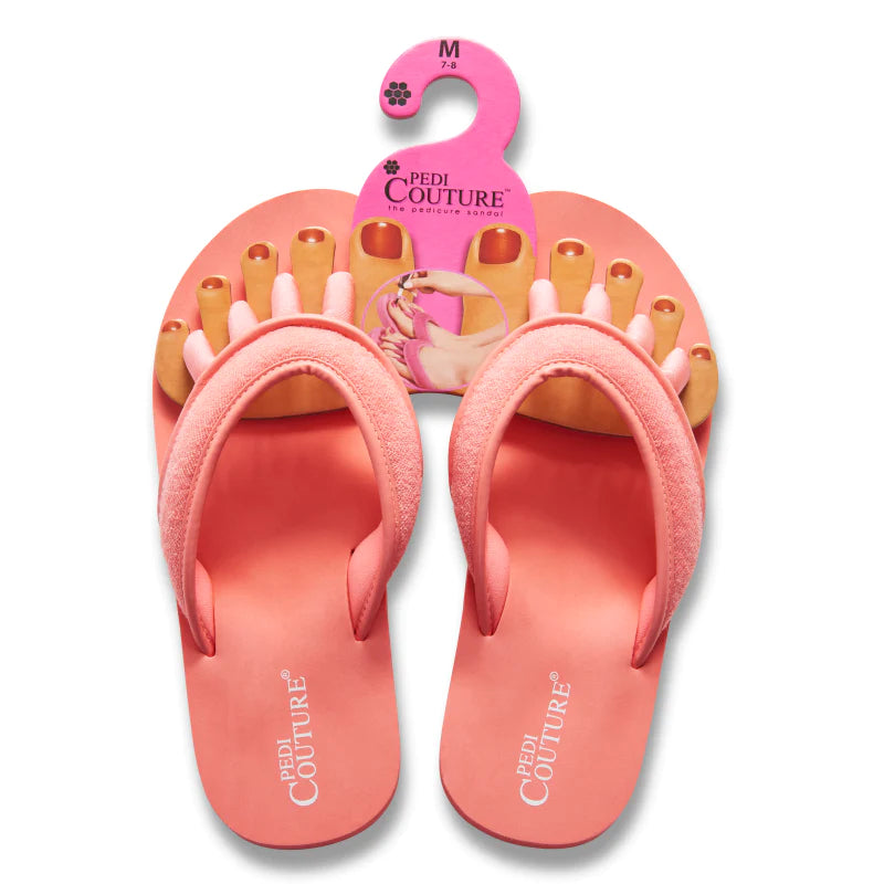 $30 Coral Pedicure Sandals